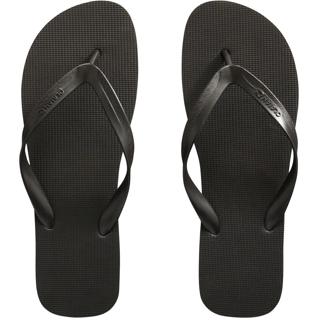 Men's Flip Flops Black - 100 Series